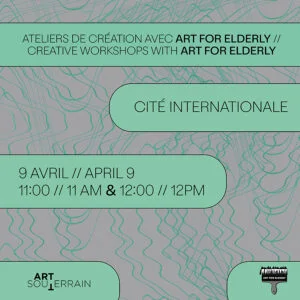 Creative workshops with Art for Elderly