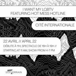 I Want My LGBTV featuring Hot Mess Hotline